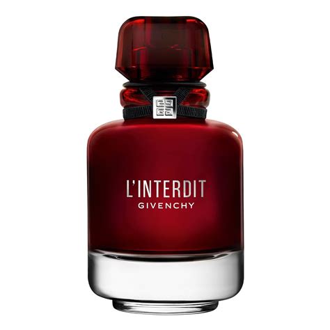 givenchy l'interdit eau de parfum rouge ultime 80ml|l interdit Givenchy women perfume.